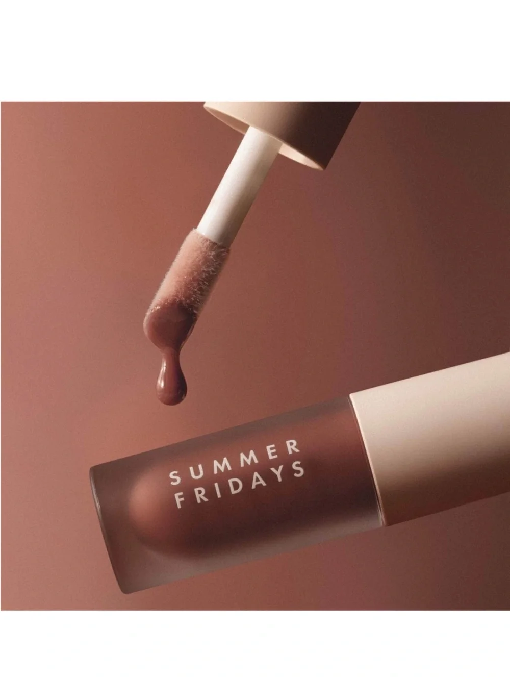 Summer Fridays Dream Lip Oil in Warm Beige